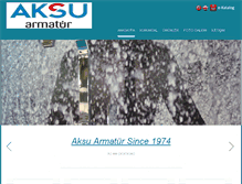 Tablet Screenshot of aksuarmatur.com.tr